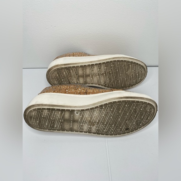 ALEX MARIE 4 Feature Technology Cork Sneaker Bling Embellished Sparkle - Picture 10 of 12